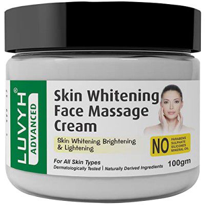 Luvyh Radiant Glow Skin Brightening Face Massage Cream - Glowing Complexion -100gm