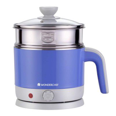 Luxe Multicook Stainless Steel 1.2L Electric Kettle 1000W