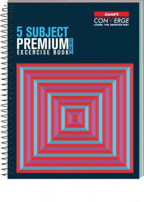 LUXOR Exercise Notebook-Cubes B5 Notebook Ruled 250 Pages  (Cubes)