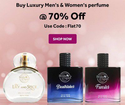 WOW : Luxury Men's & Women's Perfume at 70% Off.