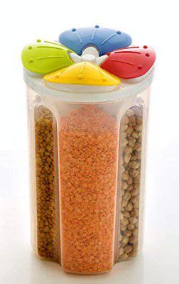 MACARIZE 4 in 1 Multi Purpose - 2500 ml Plastic Grocery Container