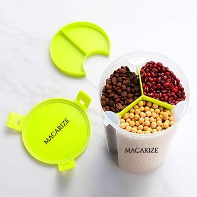 MACARIZE Plastic Grocery Container - 1500 ml