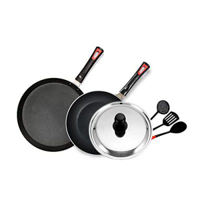 MACclite Non-Stick Alpha Happy Combo Set of 6 Pcs.