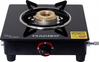 MACIZO Iconic ISI Certified with 1 Year Warranty (with Doorstep Service) Glass Manual Gas Stove  (1 Burners)