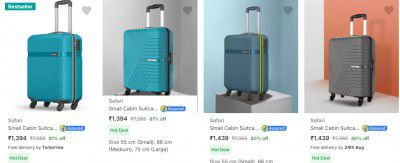 Magnum By Safari Suitcases Starts ₹1099