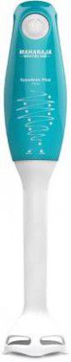 MAHARAJA WHITELINE 175 W Turquoise Blue & White Hand Blender  (HB-146)