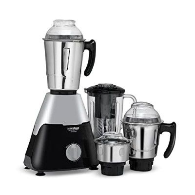 Maharaja Whiteline Infinimax Elite Mixer Grinder, 750W (Black & Grey)