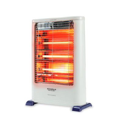 Maharaja Whiteline Lava Quartz Adjustable Room Heater, 3 Quartz Heating Elements, 1200 watt