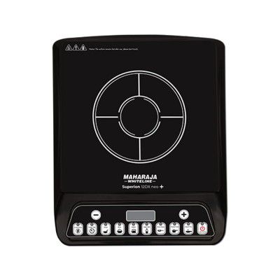 Maharaja Whiteline Superion 12DX Neo Plus Induction Stove - Black, 1200W