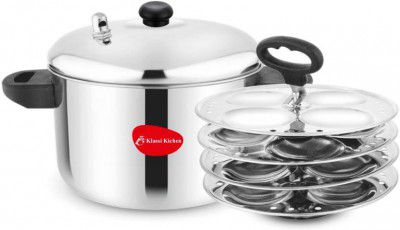 MAHAVIR Induction & Standard Idli Maker (4 Plates, 16 Idlis )