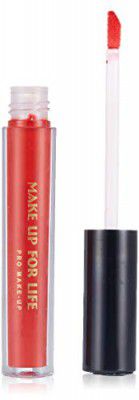 Make Up For Life Satin Luxe Liquid Lipstick, 06 - 8 Ml (Red)