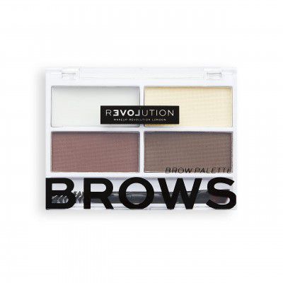 Makeup Revolution Colour Cult Brow Palette Dark