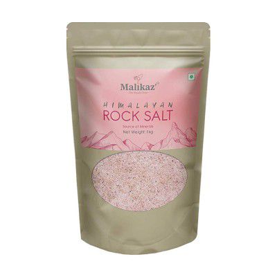 Malikaz Himalayan Rock Salt Powder (Pink) Pouch 1 Kg