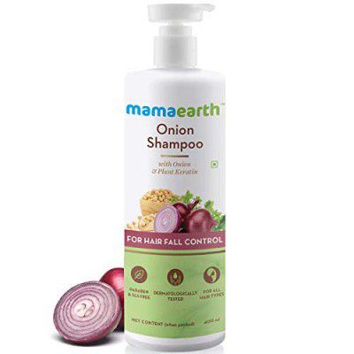 Mamaearth Onion Shampoo for Hair Growth  400ml