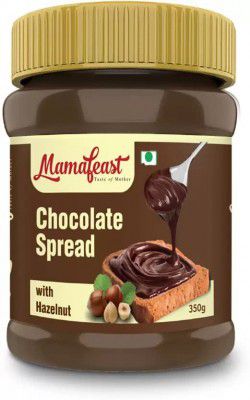 Mamafeast Hazelnut Chocolate Spread with 13% Premium hazulnut & Cocoa powder 350gm