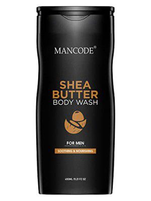 Mancode Shea Butter Body Wash For Men | For Body & Face | Refreshing Fragrance Deep Cleansing | Removes Dirt & Impurities | Oil Control | Odor Protection | 450Ml Shower Gel For Men (Pack Of 1)