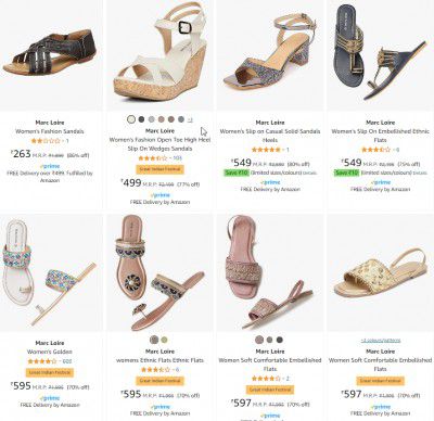 Marc Loire Women's Footwear Minimum 70% Off