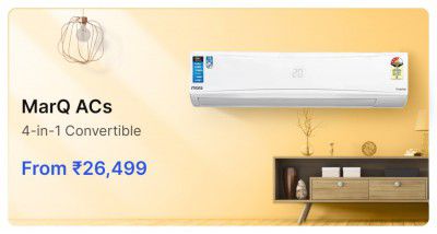 MarQ ACs from ₹26499 in Flipkart Big Billion Days Sale.