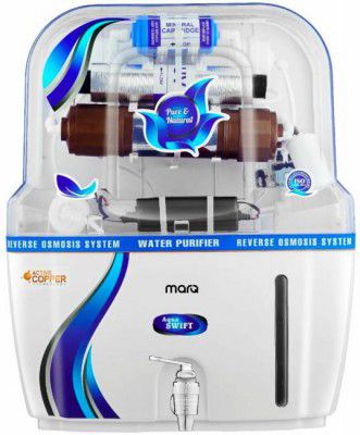 MarQ by Flipkart Innopure Minerals Swift 10 L UV + UF + Copper Water Purifier with Prefilter