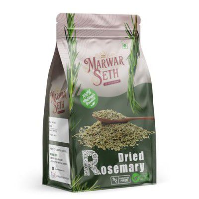 Marwar Seth Dried Rosemary Leaves - Rosemary Leaves for hair growth & Food (100g)