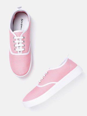 Mast & Harbour  Sneakers For Women  (Pink)