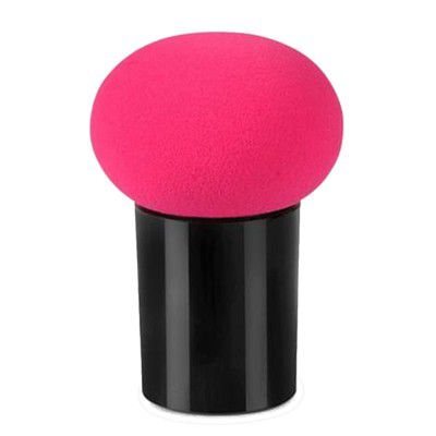 MASTADI Women's & Girl's PINK Mushroom Head Beauty Blender Soft Powder Puff For Makeup,Foundation Blender - (Pack of 1)