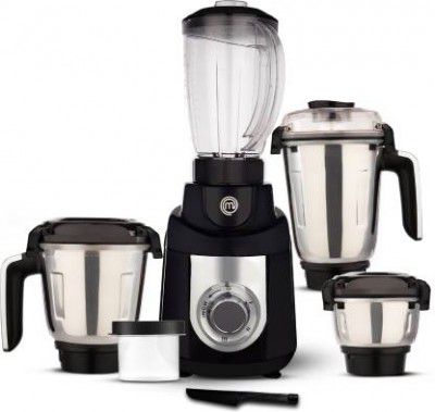 MasterChef Kitchen King MJ 01 500 W Juicer Mixer Grinder (4 Jars, Black)