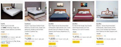 Mattress @ Loot Price | up to 87% Off