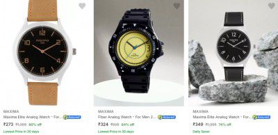 Maxima Wrist Watches Upto 80% Off