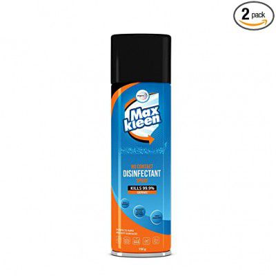 Maxkleen No-Contact Disinfectant Spray, 150ml(Pack of 2)