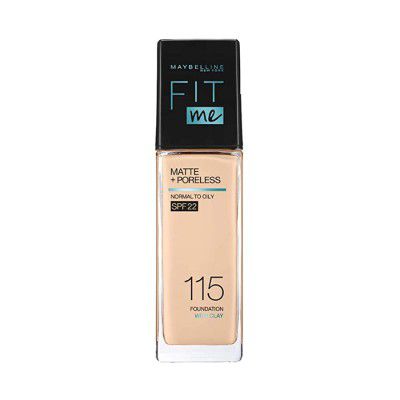 Maybelline New York Fit Me Matte + Poreless Liquid Foundation 115 Ivory