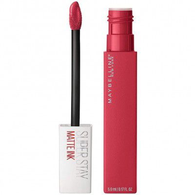 Maybelline New York Liquid Matte Lipstick, Long Lasting, 16hr Wear, Superstay Matte Ink, Ruler, 5ml