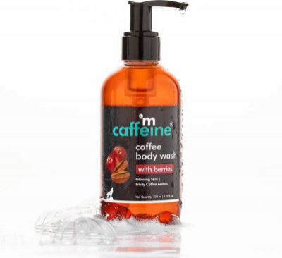 mCaffeine Coffee Body Wash with Berries  (200 ml)