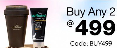 Mcaffeine HolI Sale : Buy 2 bestsellers @499