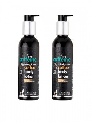 MCaffeine Set of 2 Lightweight & Non-Greasy Coffee Body Lotion - 200ml each