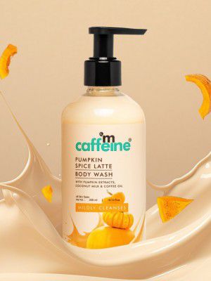 MCaffeinePumpkin Spice Latte Body Wash with Coffee Oil & Coconut Milk - 300 ml