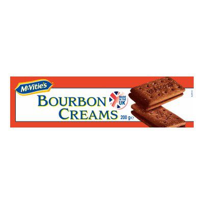 McVities Imported (UK) Bourbon Creams Biscuits, 200g (Pack of 1)