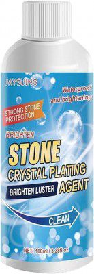 MEDIL Stone Stain Remover Cleaner, Crystal Plating Brighten Luster Agent for Marble, Granite & Stone, Floor Cleaner Help to Remove Stains, Grease, Grime, Water Spots, Fingerprints (Floor cleaner)