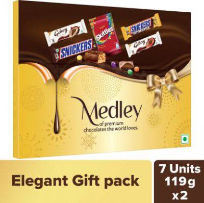 MEDLEY Premium Chocolates Gift Pack Bars (2 x 119 g)