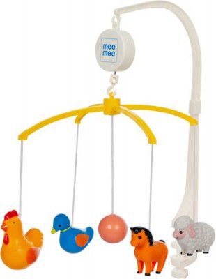 MeeMee Musical Animal Cot Mobile