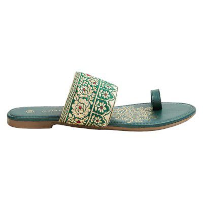 Melange by Lifestyle Women Fabric Solid Sandals