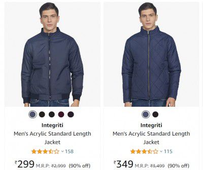 Men's Jackets at 90% off