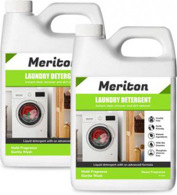 Meriton Laundry Liquid detergent, Washing Machine Liquid Neem Liquid Detergent (10000 ml)