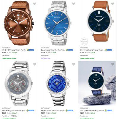 METRONAUT Wrist Watches upto 90% off