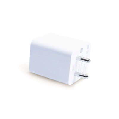 Mi 27 W Single Port Charging Adapter for Cellular Phones with USB Cable - White