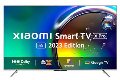 MI (55 inches) X Pro 4K Dolby Vision IQ Series Smart Google TV L55M8-5XIN (Black)