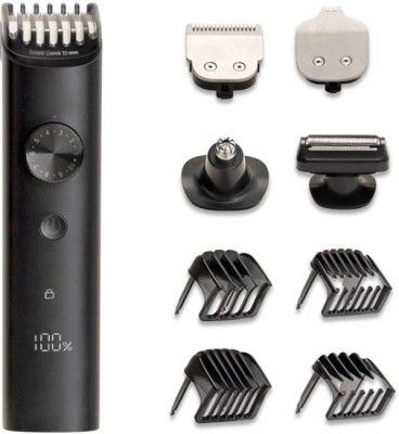 Mi Grooming kit Pro Fully Waterproof Trimmer 90 min Runtime 40 Length Settings  (Black)