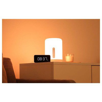 Mi Smart Bedside Lamp 2 with Brightness Adjustment, Works with Alexa and Google Assistant (MJCTD02YL)