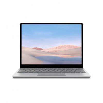 Microsoft Surface Laptop Go 10th Gen Intel Coreâ„¢ i5-1035G1 12.4 (31.5 cms) Touchscreen Laptop (8GB/256GB SSD/Windows 10 Home in S Mode/Intel UHD Graphics/Platinum/1.110 kg)