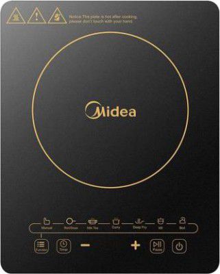 Midea C20-RTY2014 Induction Cooktop (Black, Touch Panel)